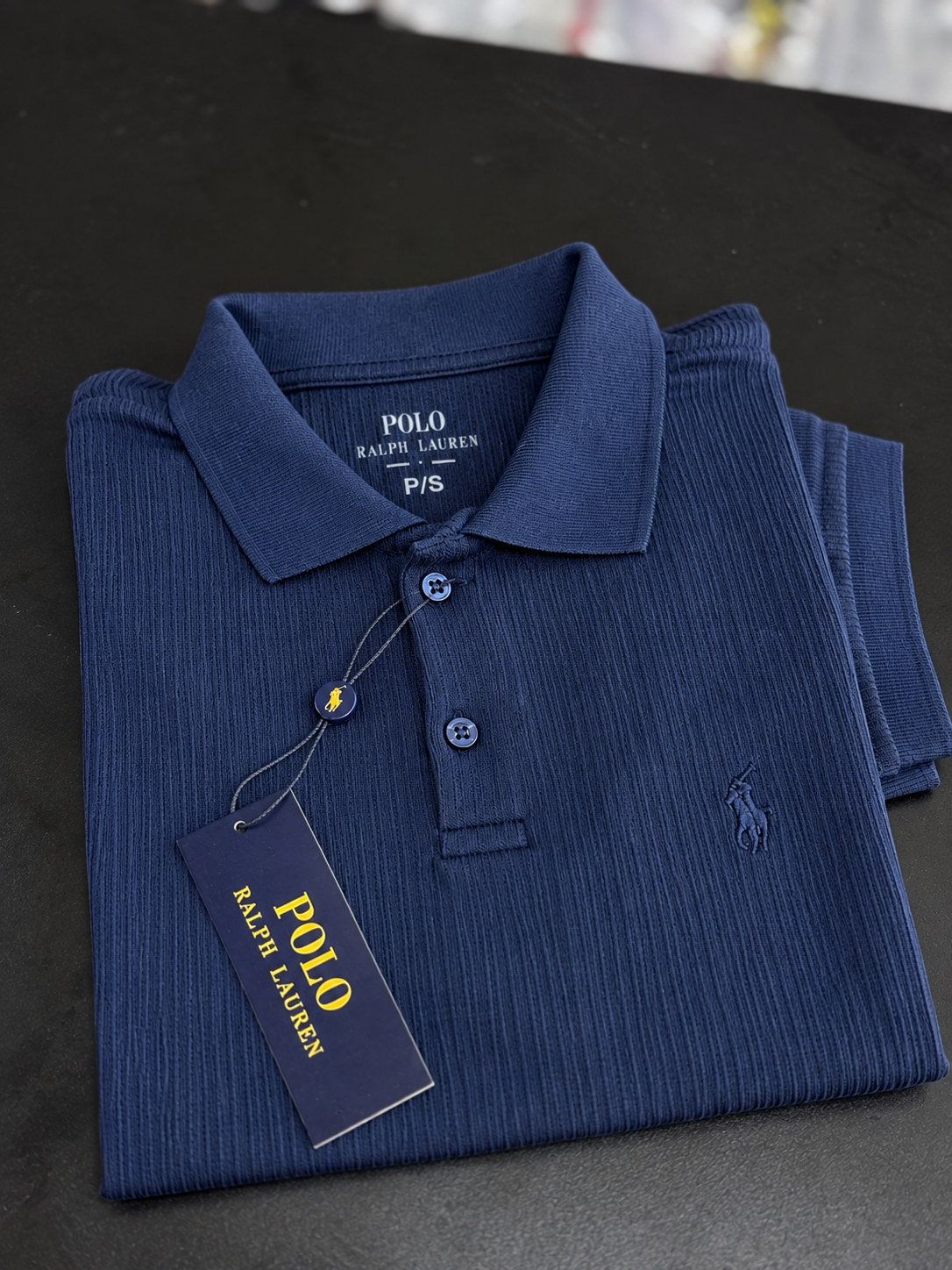 CAMISA POLO TEXTURIZADA RALPH LAUREN