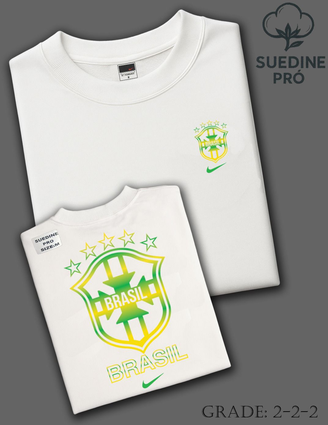 CAMISA OVERSIZED NIKE BRASIL 🇧🇷