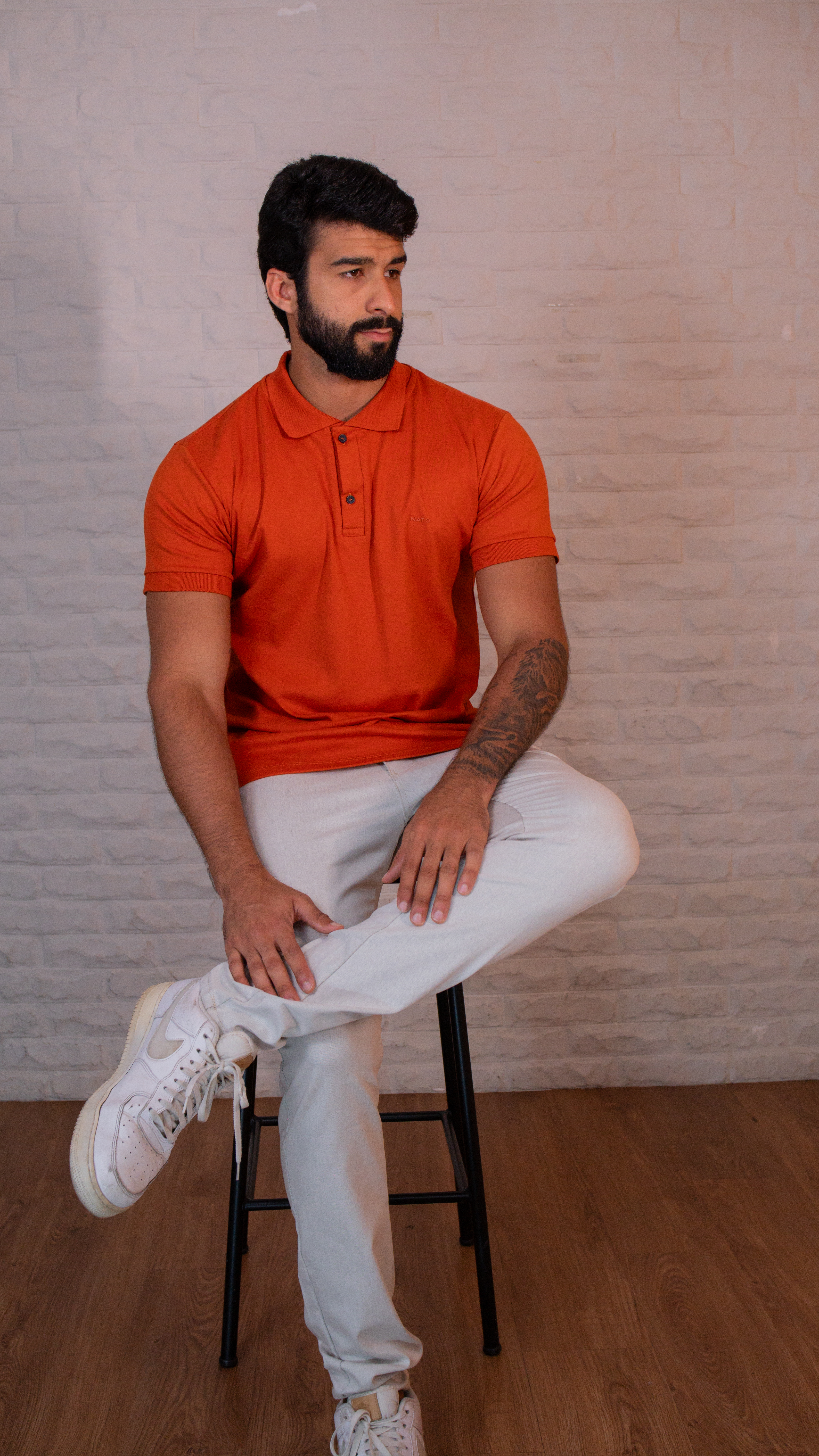 CAMISA POLO SUEDINE NATO