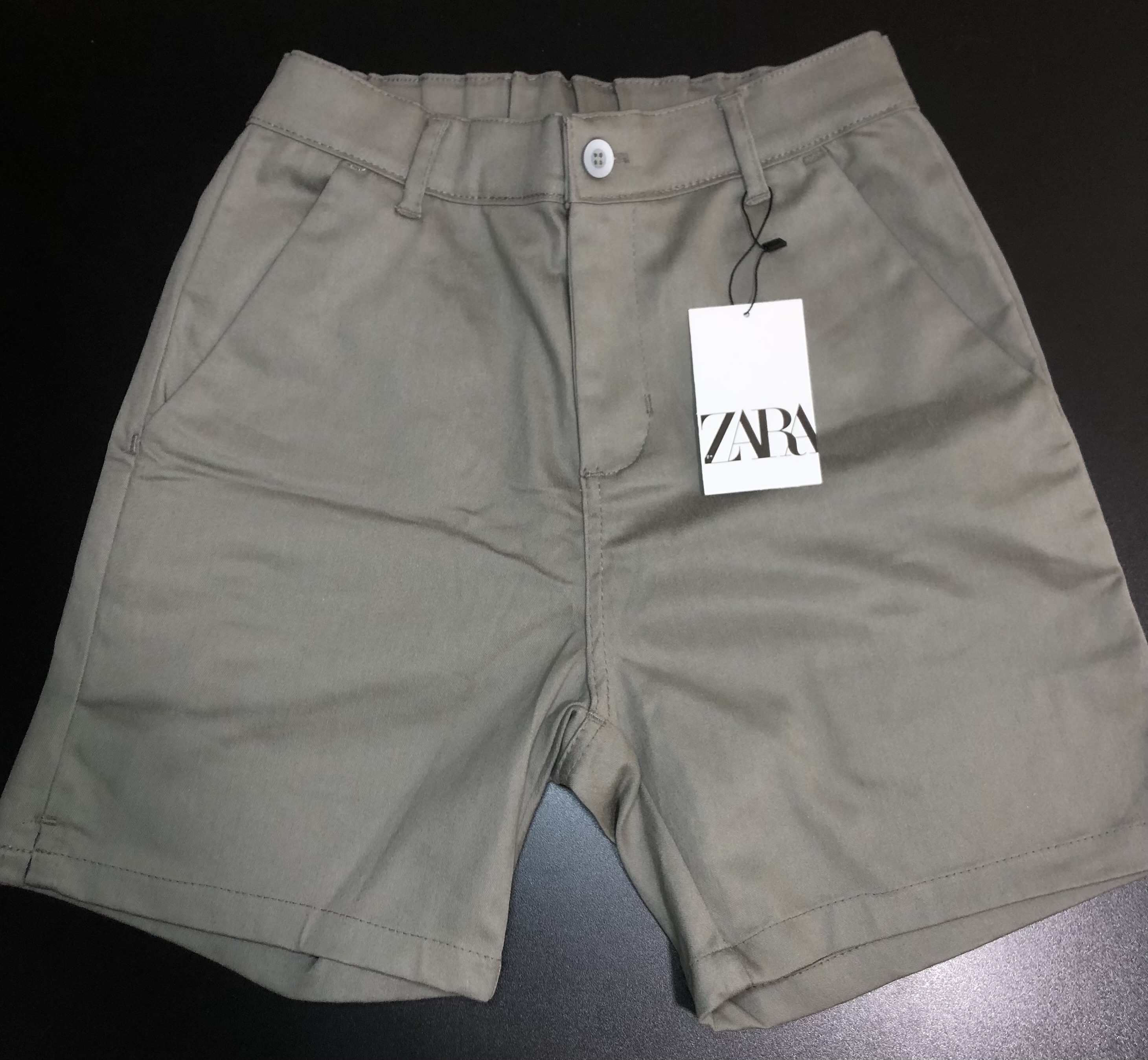 BERMUDA SARJA ACETINADA ZARA