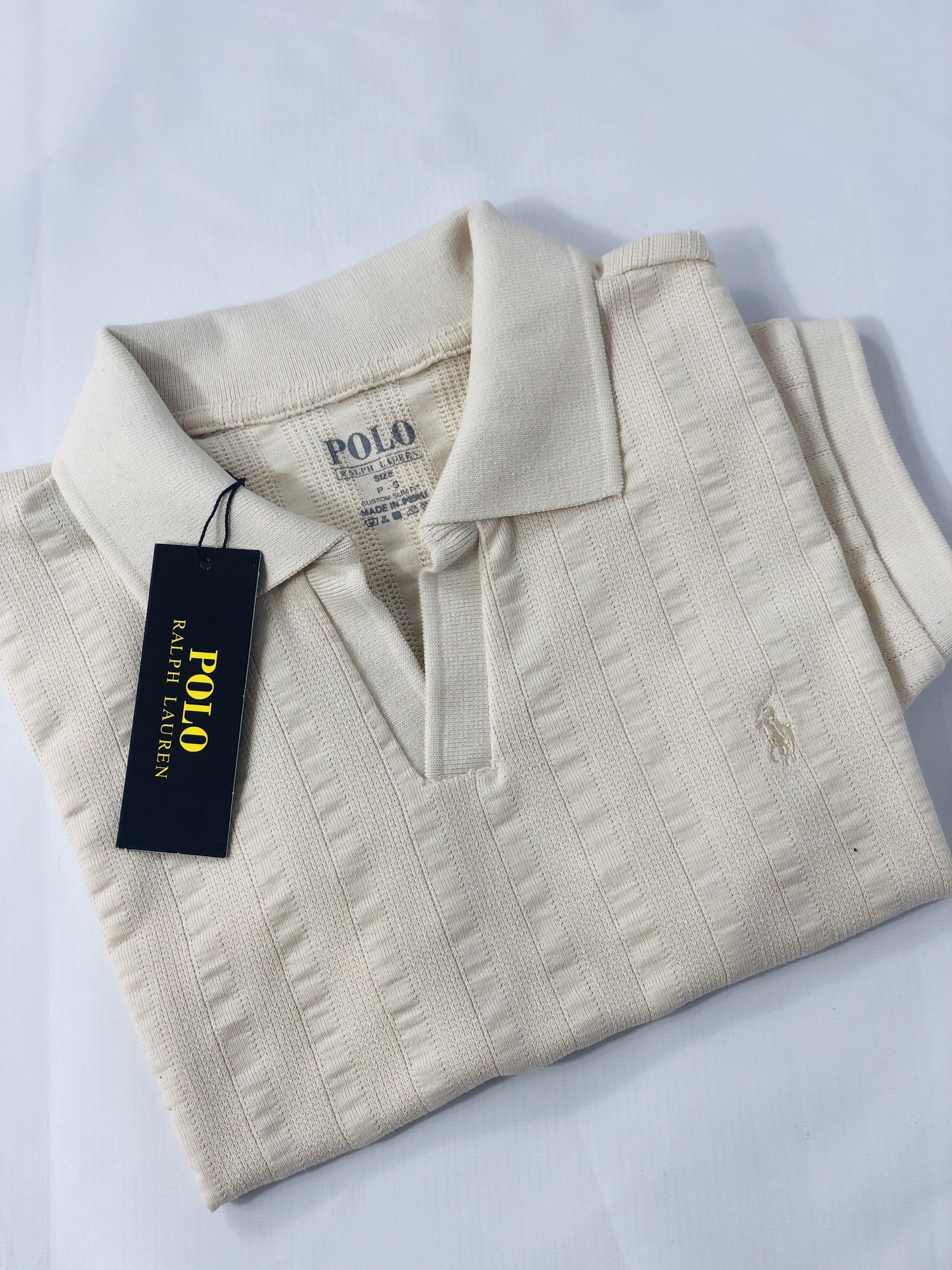 CAMISA POLO TEXTURIZADA RALPH LAUREN
