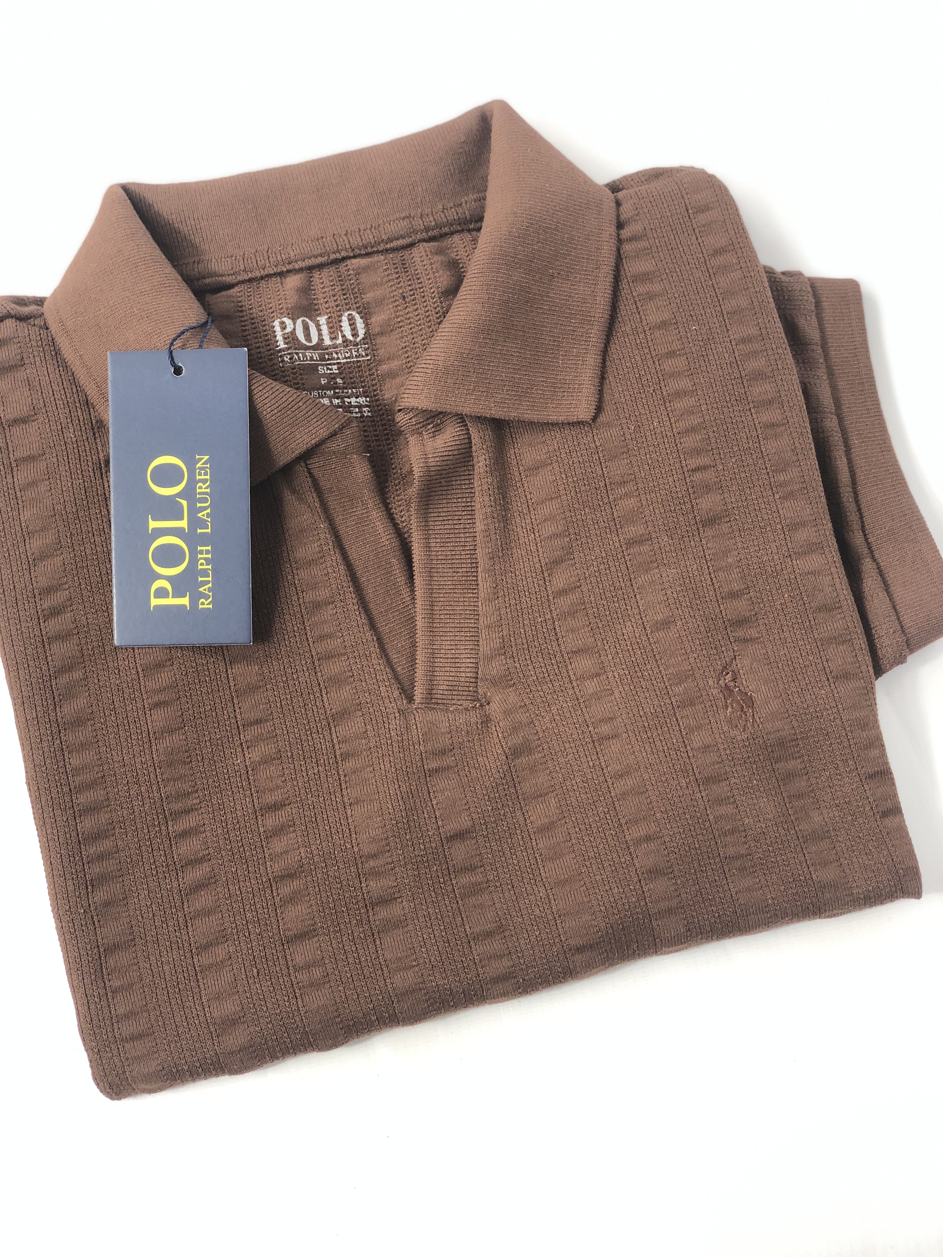 CAMISA POLO TEXTURIZADA RALPH LAUREN