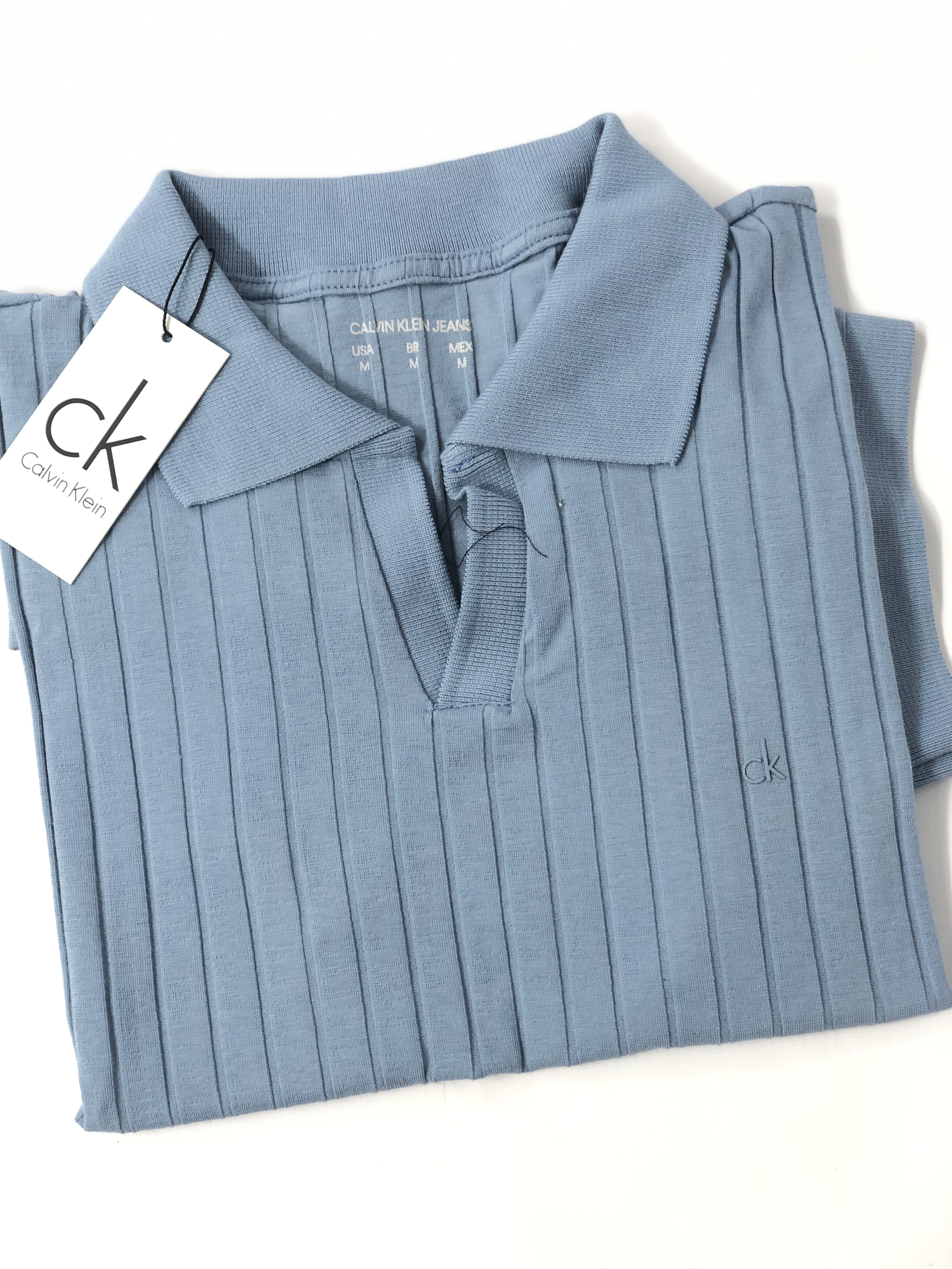 CAMISA POLO TEXTURIZADA CALVIN KLEIN