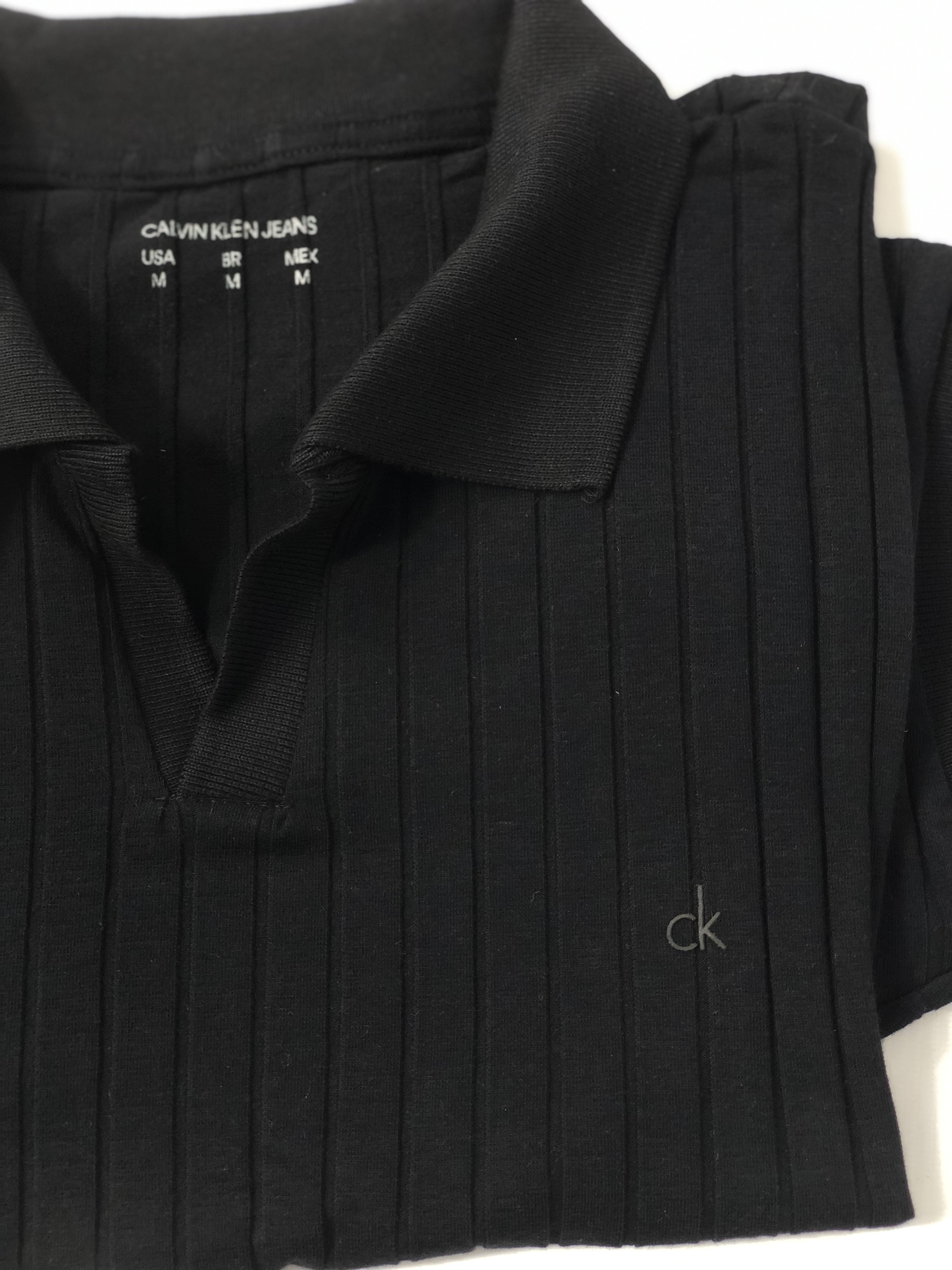 CAMISA POLO TEXTURIZADA CALVIN KLEIN