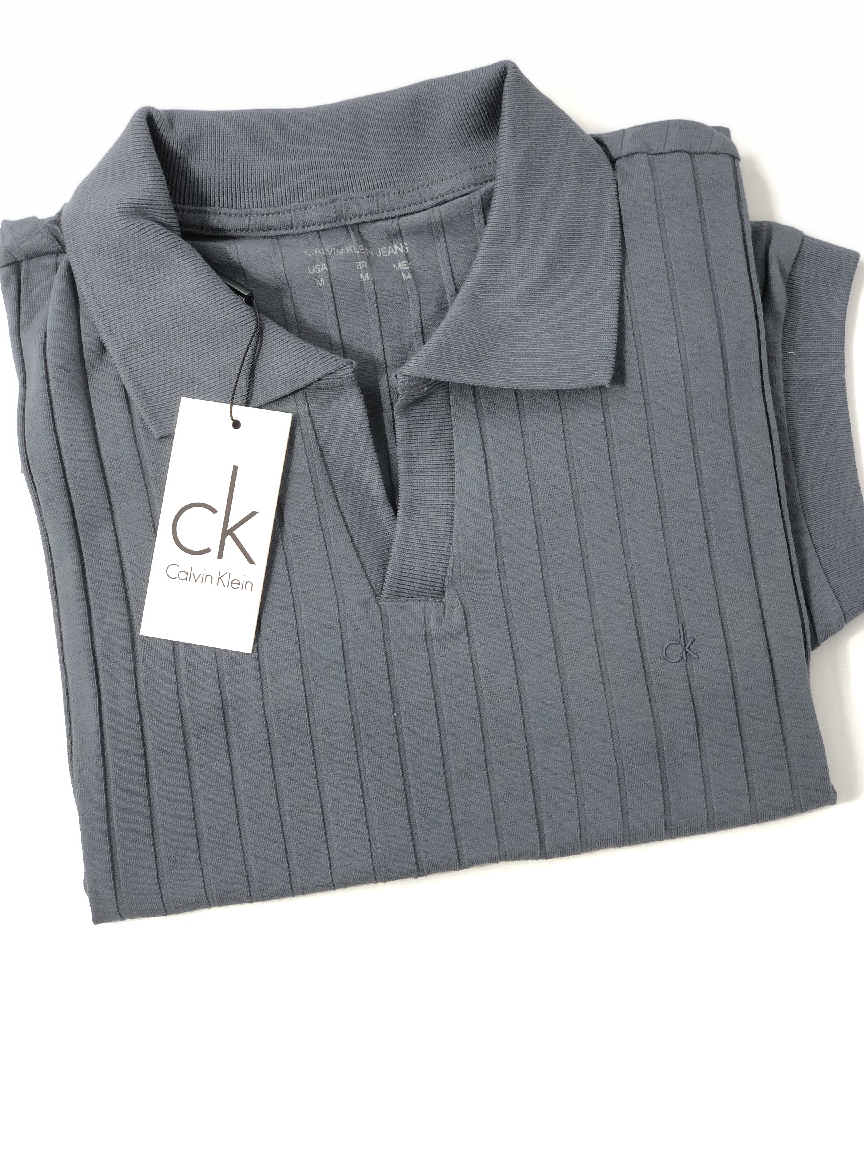 CAMISA POLO TEXTURIZADA CALVIN KLEIN