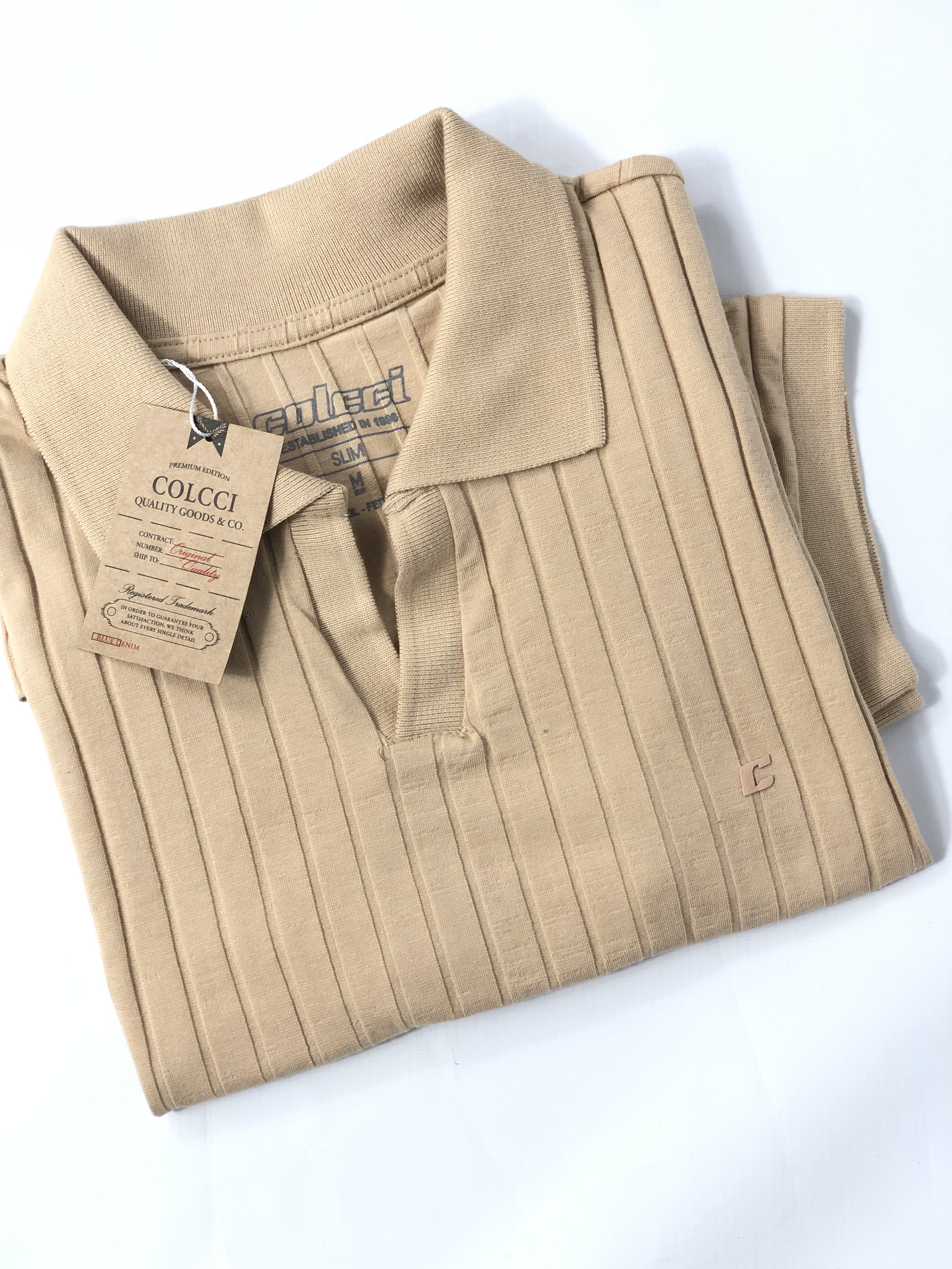 CAMISA POLO TEXTURIZADA COLCCI
