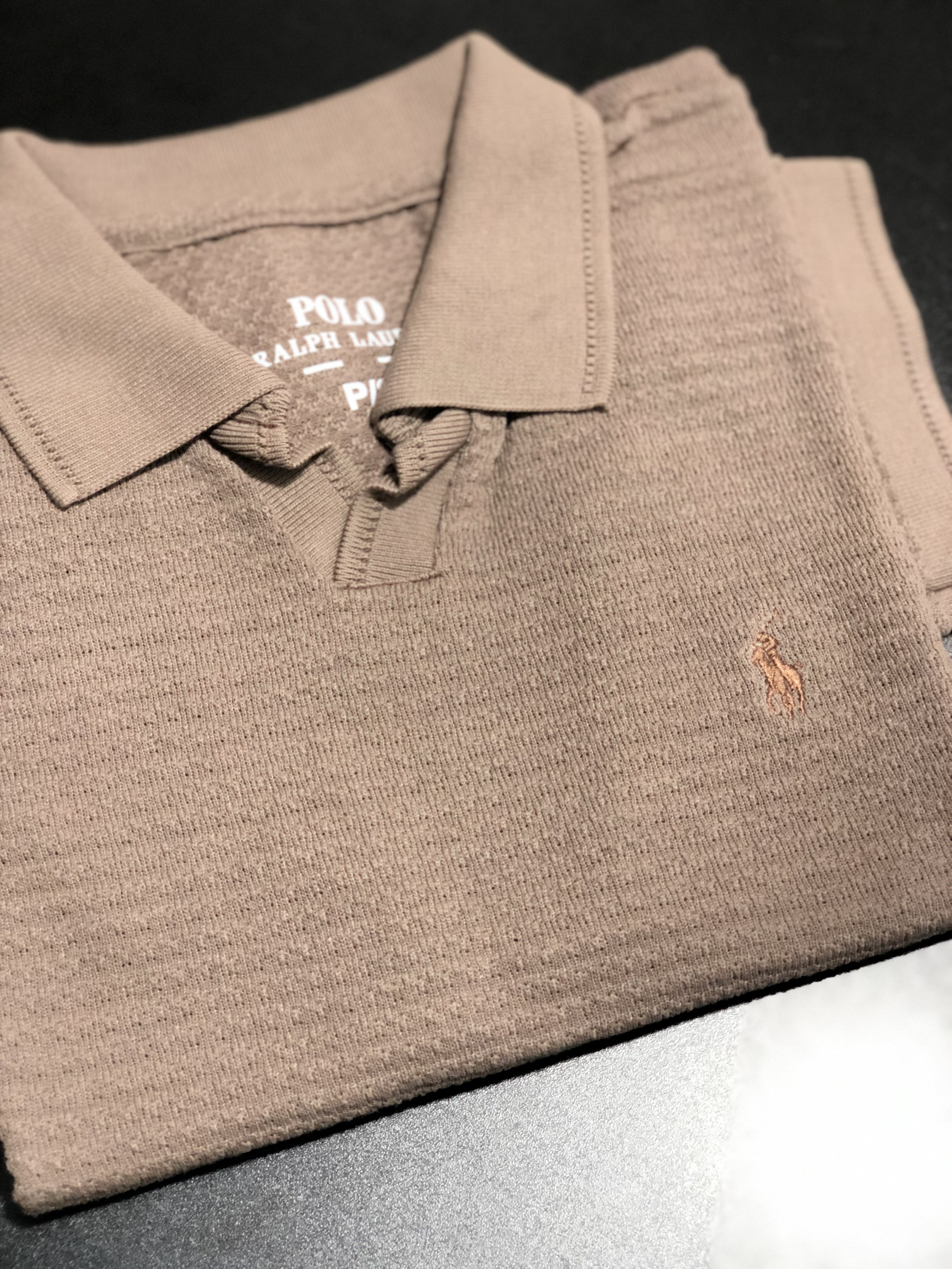 CAMISA POLO TEXTURIZADA RALPH LAUREN