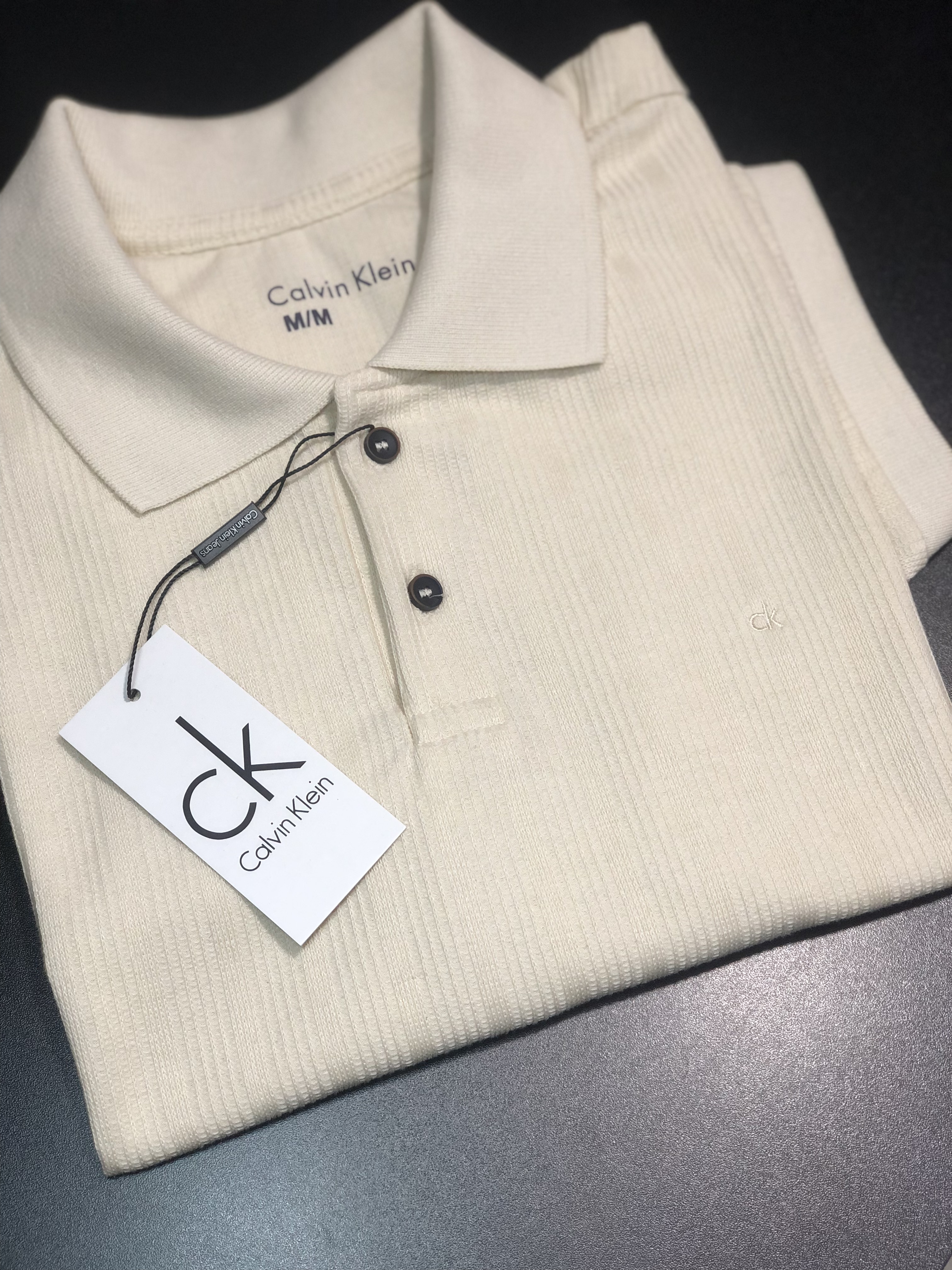 CAMISA POLO TEXTURIZADA CALVIN KLEIN