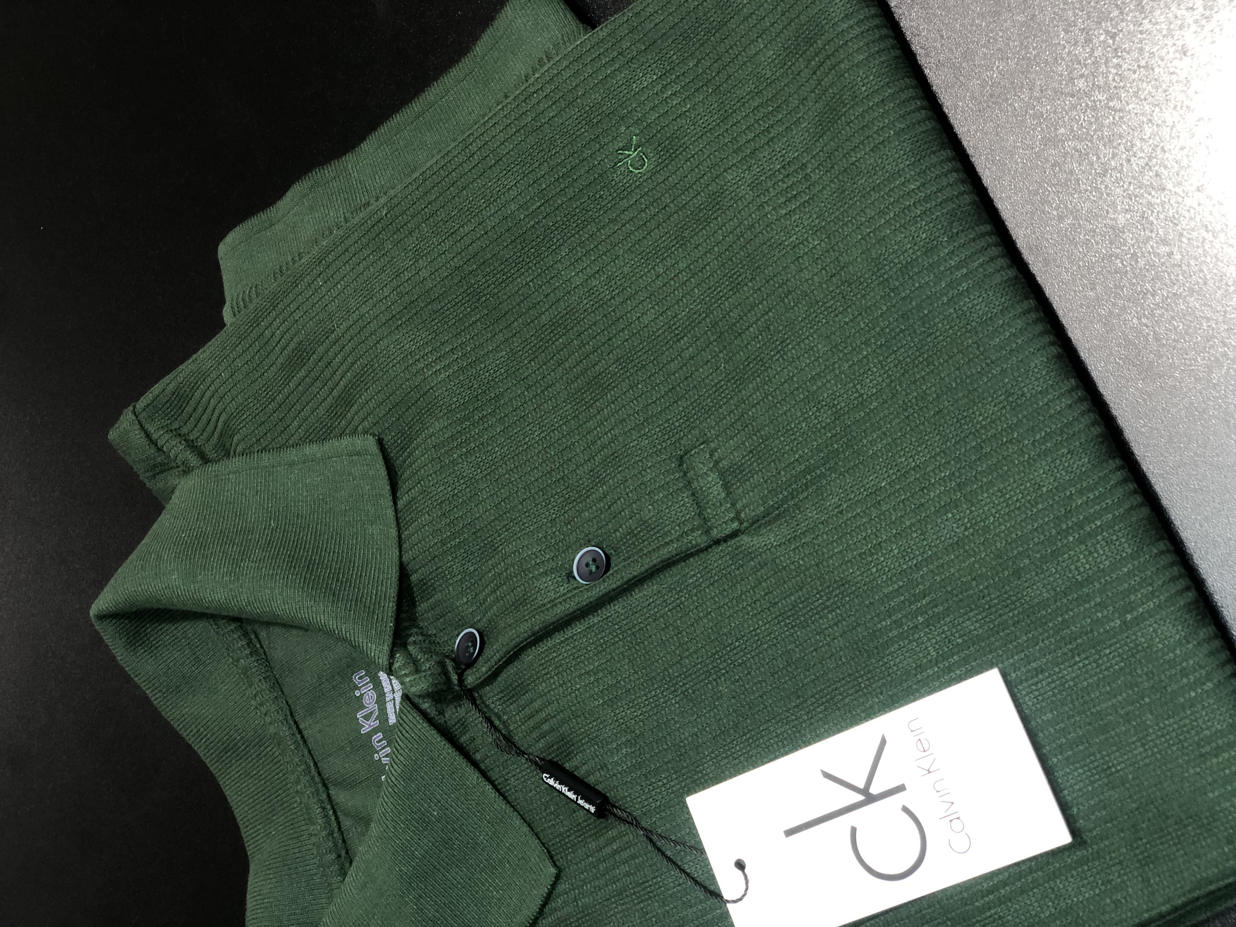 CAMISA POLO TEXTURIZADA CALVIN KLEIN