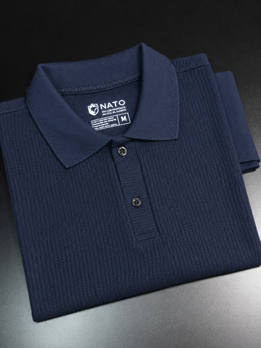 CAMISA POLO TEXTURIZADA NATO