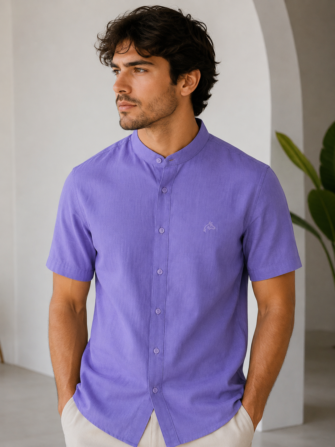 CAMISA SOCIAL LONHO LOBO