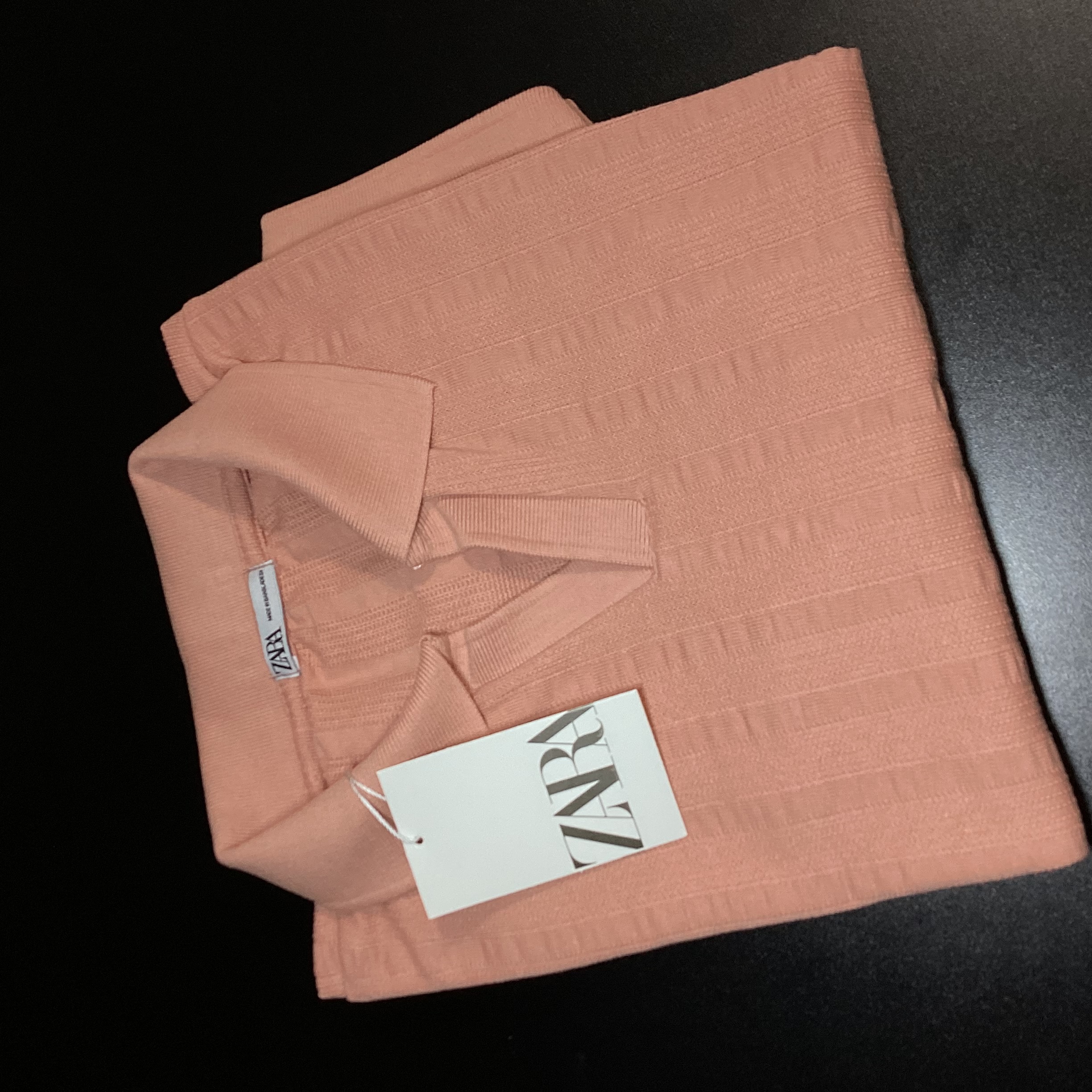CAMISA POLO GOLA V ZARA