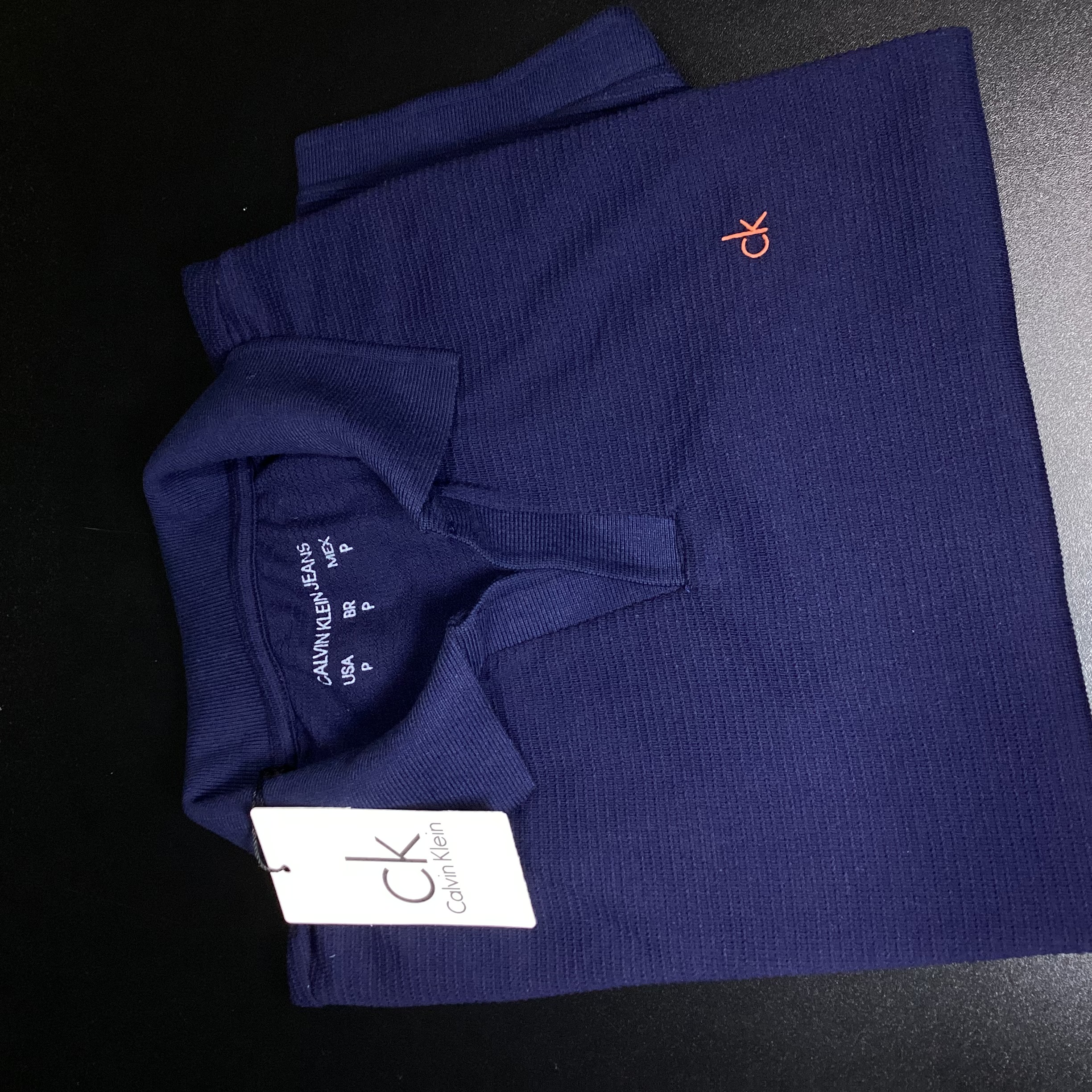CAMISA POLO GOLA V CALVIN KLEIN