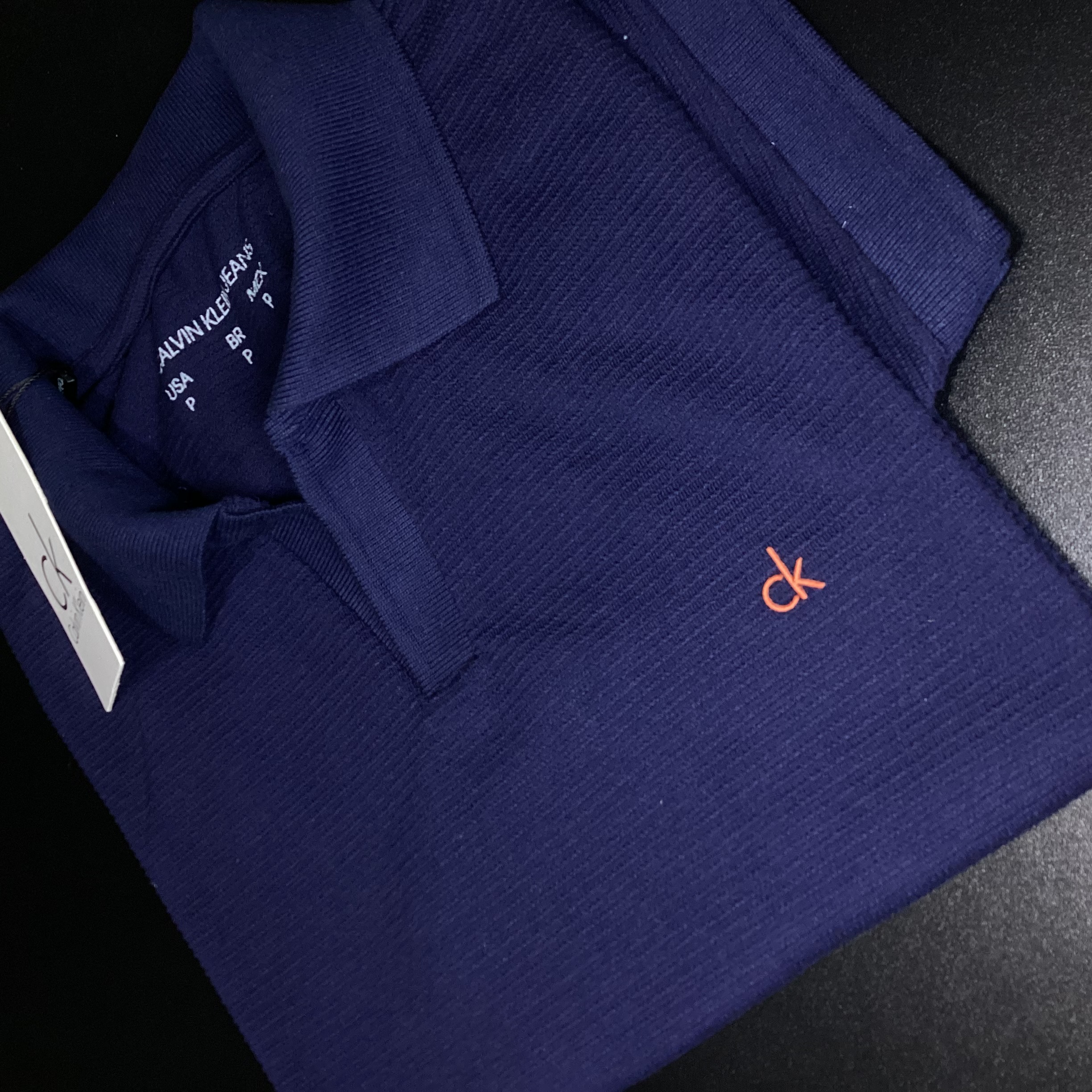 Foto 2 de CAMISA POLO GOLA V CALVIN KLEIN