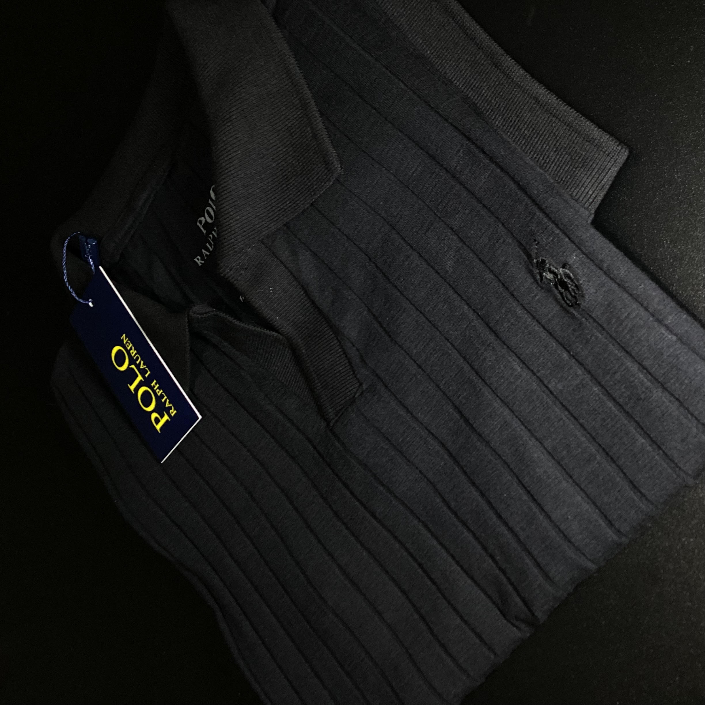 Foto 2 de CAMISA POLO GOLA V TEXTURIZADA RALPH LAUREN