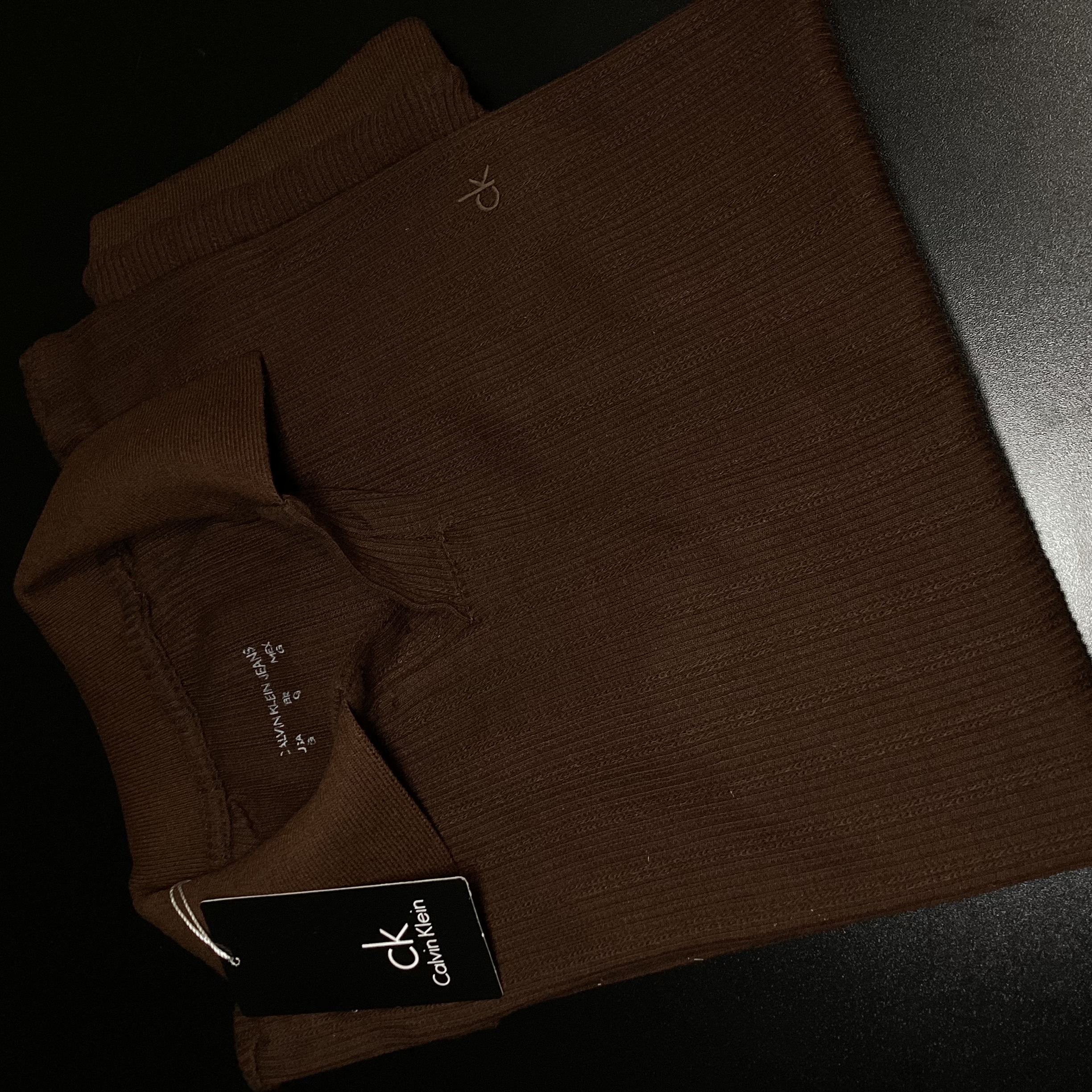 CAMISA POLO TEXTURIZADA GOLA V CALVIN KLEIN