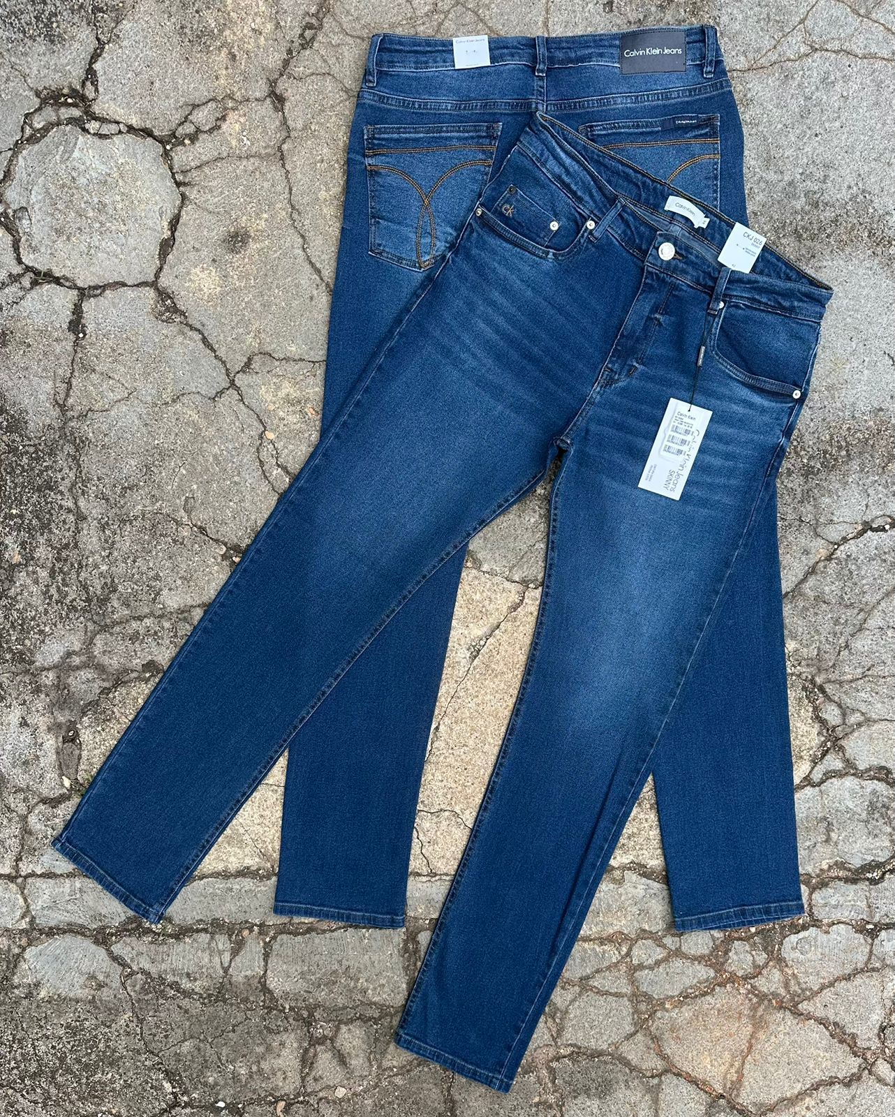 CALÇA JEANS CALVIN KLEIN PREMIUM